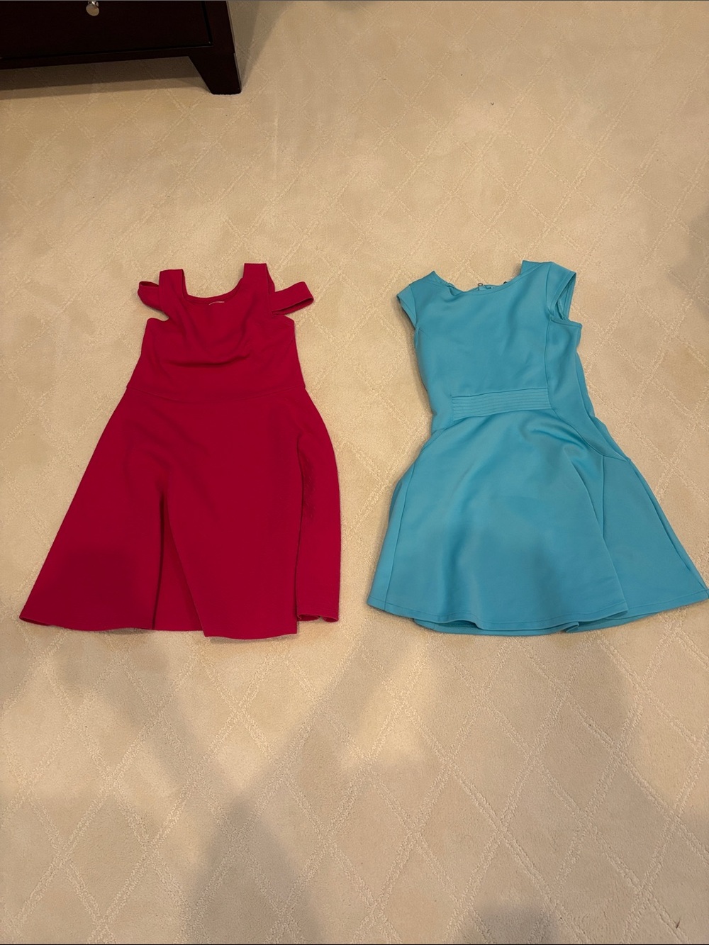 Ruum Girls' Formal Dresses in Hot Pink and Aqua (2-Pack) size 10